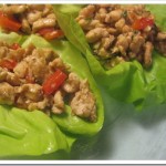 low calorie chicken lettuce wraps