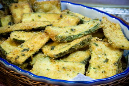 baked zucchini fries low calorie