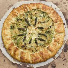 Asparagus Potato Spinach Galette Recipe