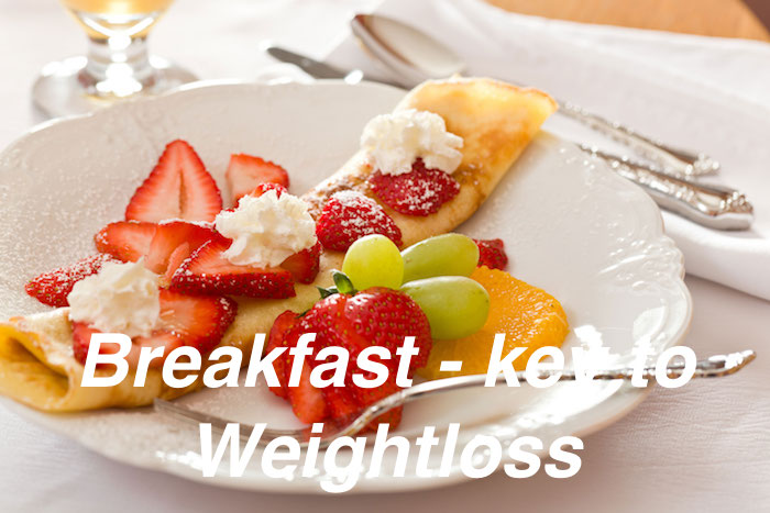 Breakfast Key to Weightloss