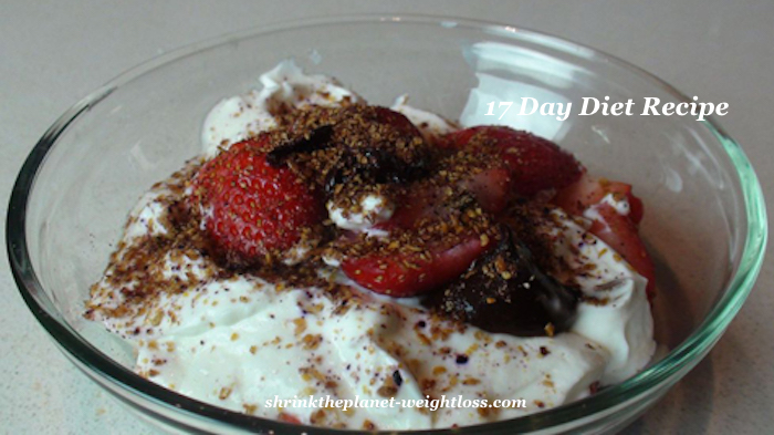 Strawberry Yogurt Flaxseed-17-day Diet Recipe