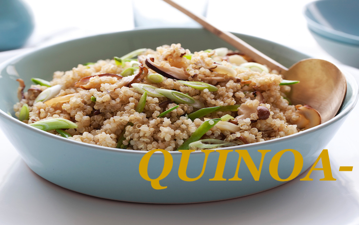 Quinoa with Sauteed Veggies
