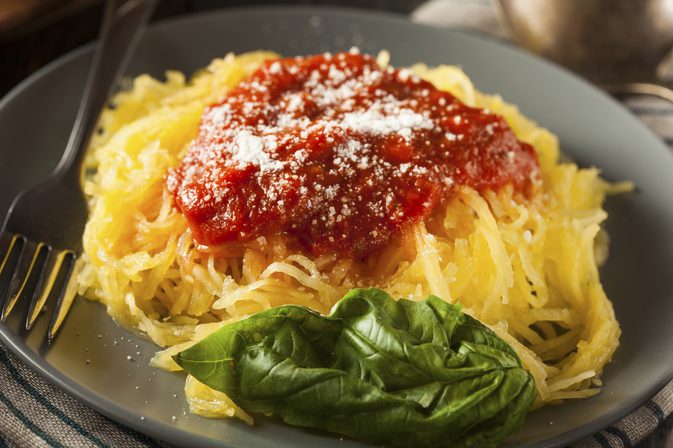 Pegan 365 diet Spaghetti Squash With tomatoes